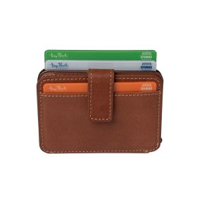 Furbo Evo Vegetale leren RFID pasjeshouder met papier- en kleingeldvak en buitenvakken